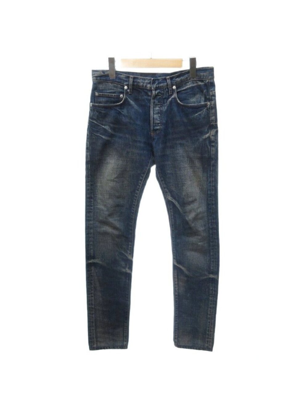Dior Homme Fuel to Fire Skinny Denim Kris Van Assche Era Jeans Faded Distressed